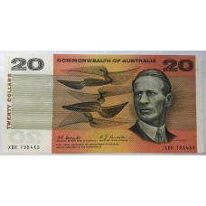 AUSTRALIA 1967 . TWENTY  20 DOLLARS BANKNOTE . COOMBS/RANDALL